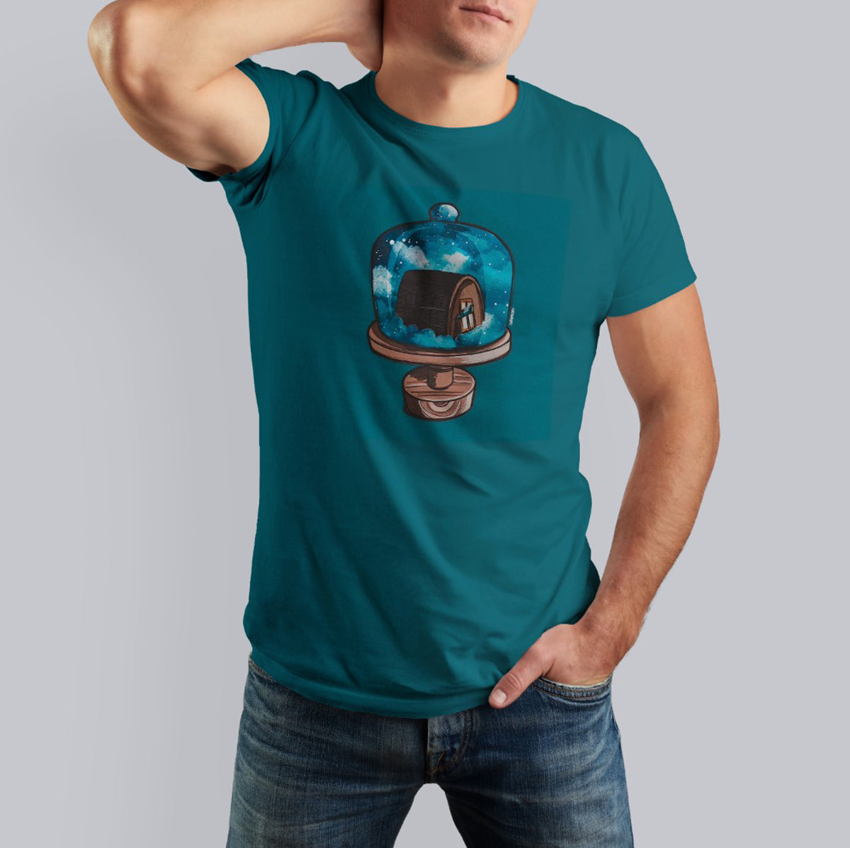 Camiseta de Manga Corta Cork Valley Chico