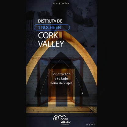P0STAL Regalo noche Finde Cork Valley 200€